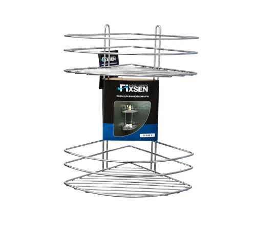Полка угловая двухэтажная Fixsen FX-850-2