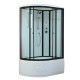 Душевая кабина Timo Standart Black T-6620BR, 120x85x220