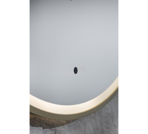 Зеркало Silver Mirrors Делуна/Deluna D800 TX (алюм. профиль, цвет золото, бесконтактный сенсор)