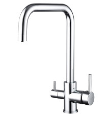 Смеситель для кухни с подключением фильтра FRUD R43054, хром