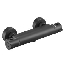 Смеситель для душа с термостатом Voda T3080 Black, черный