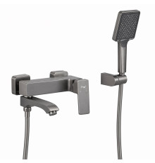 Смеситель для ванны FRAP F3276-9, оружейная сталь