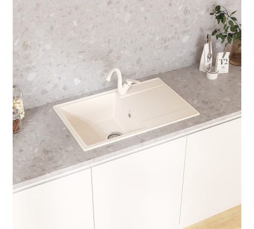 Кухонная мойка Maretti Китчен KT735-WH, белый