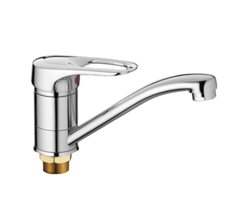 Смеситель для кухни Haiba HB4504-2, хром