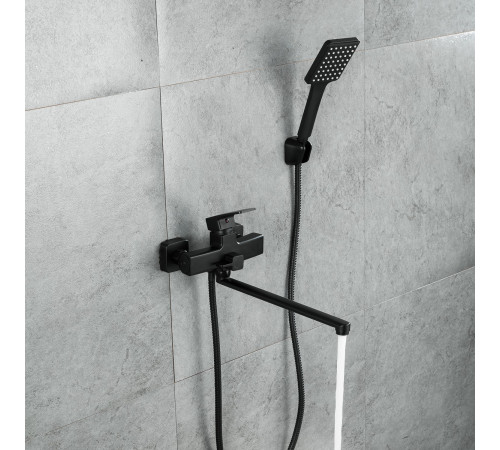 Смеситель для ванны FRUD R22152, черный