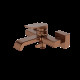 Смеситель для ванны Belz B60793-2, медь
