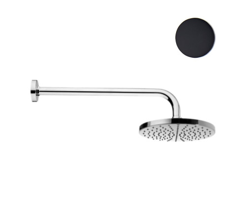 Верхний душ Webert AC0013560METAL, черный