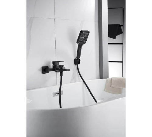 Смеситель для ванны Knotlor KN-22/BL, черный