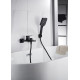 Смеситель для ванны Knotlor KN-22/BL, черный
