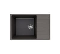 Кухонная мойка Ulgran Quartz Prima 760-09, асфальт