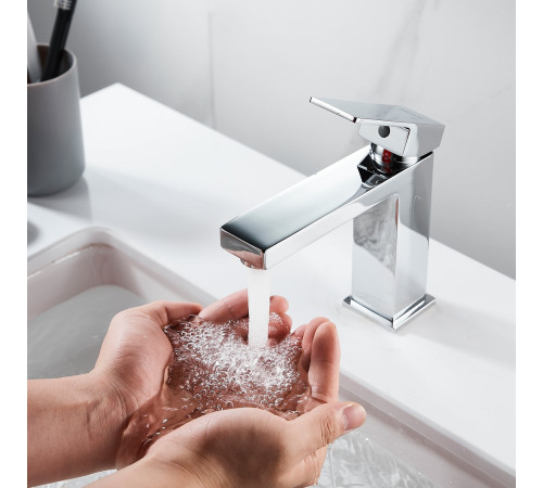 Смеситель для раковины Shevanik S9601, хром