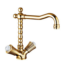 Смеситель для кухни Fiore VENERE SKY (SWAROVSKI®) 13OO0625, золото