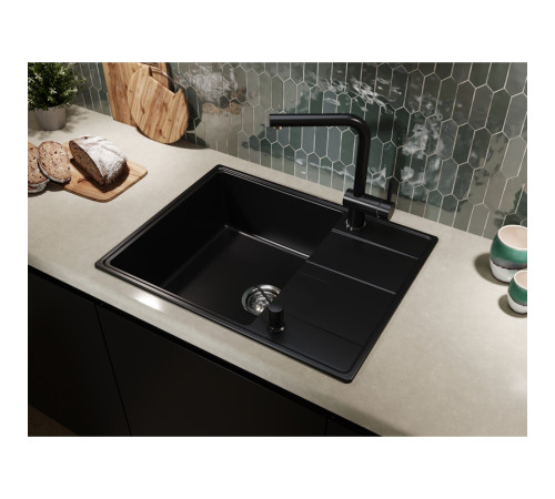 Кухонная мойка Grandex Aqua Topline 600314, черный