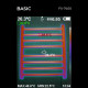 Полотенцесушитель электрический Fixsen BASIC 600х500 FX-7400B, черный