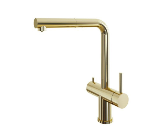 Смеситель для кухни Grandex Aqua Handy-P 9020961, золото