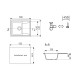 Кухонная мойка Ulgran U-201-328, бежевый