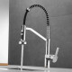 Смеситель для кухни с гибким изливом и режимом душ Haiba HB73826, хром