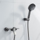Смеситель для душа Shevanik S4716T, оружейная сталь