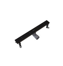 Душевой трап линейный Knotlor SDRW0500LBL, матовый черный
