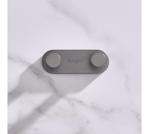 Крючок для ванной комнаты Raglo R300.052.09, графит