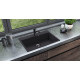 Кухонная мойка Ulgran Quartz Forte 760-07, уголь