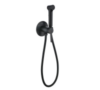 Гигиенический душ со смесителем Rose R235H, черный