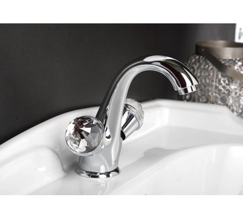 Смеситель для раковины Fiore XT SKY (SWAROVSKI®) 17CR0623, хром