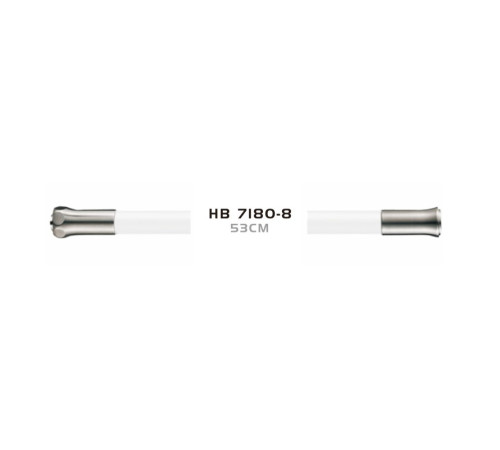 Гибкий излив для кухонного смесителя Haiba HB7180-8, белый