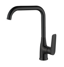 Смеситель для кухни Esko Lagos Black LG06B, черный