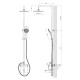 Душевая система Esko Lagos Black ST205LGBL/ST205LGB, черный