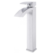 Смеситель для раковины высокий Hansberge H2077C, хром