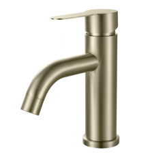 Смеситель для раковины Fmark FS8201C, матовое золото