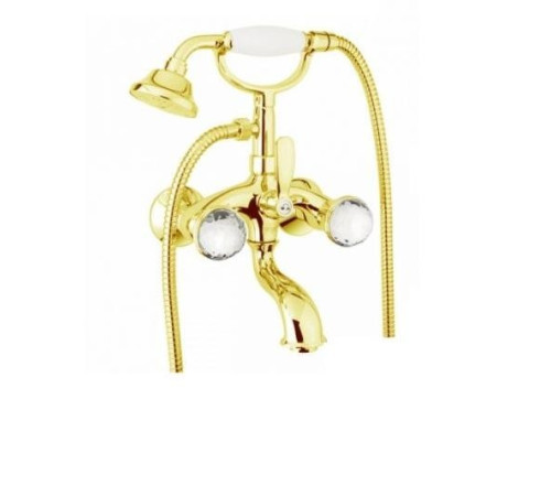 Смеситель для ванны Fiore XT SKY (SWAROVSKI®) 17OO0600, золото
