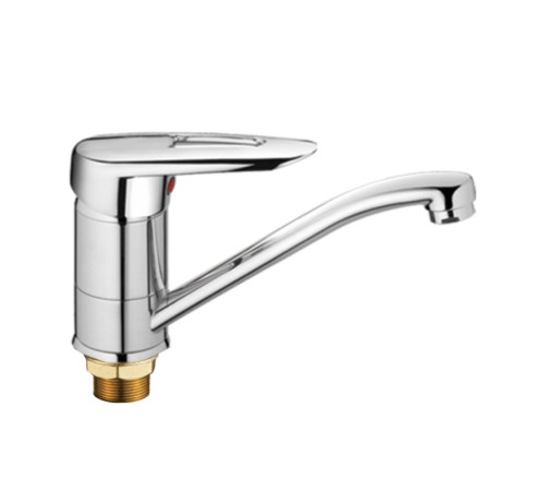 Смеситель для кухни Haiba HB4507-2, хром