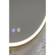 Зеркало Silver Mirrors Делуна/Deluna D700 2.2 (TX,алюм. профиль, цвет золото, подогрев, сенсорный выключатель)