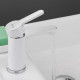 Смеситель для раковины Frap F1041, белый/хром