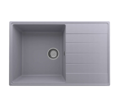 Кухонная мойка Ulgran Quartz Prima 780-05, бетон