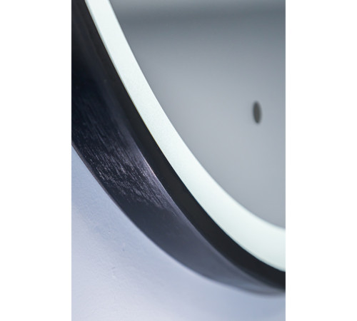 Зеркало Silver Mirrors Делуна/Deluna D700 TX (алюм. профиль, цвет черный, бесконтактный сенсор)