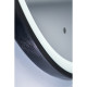 Зеркало Silver Mirrors Делуна/Deluna D700 TX (алюм. профиль, цвет черный, бесконтактный сенсор)