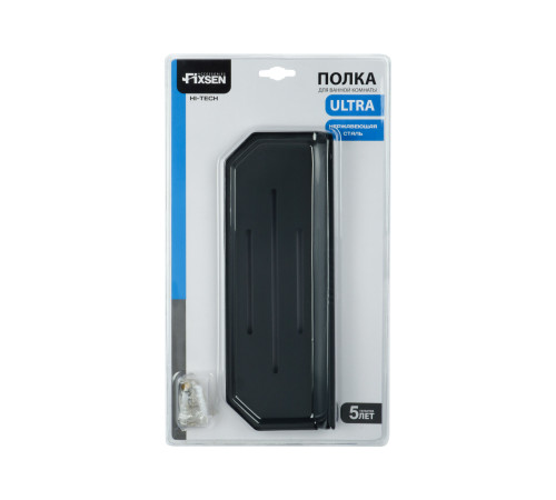 Полка металличеcкая FIXSEN HI-TECH FX-843B, черный
