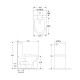 Унитаз напольный Terminus Аврора (Торнадо 3.0) 11F62x39W, белый