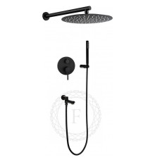 Душевая система встраиваемая FILARETE Roun FL1020BL, черный