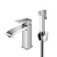 Смеситель для раковины с гигиеническим душем Prohanss P60.12, хром