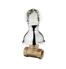 Запорный вентиль Webert Karenina KA690101015, хром