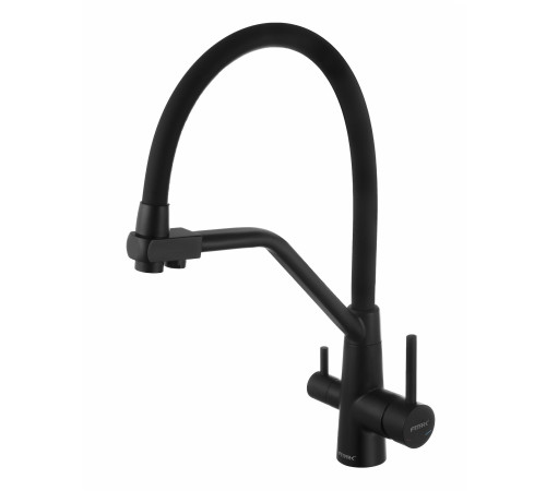Смеситель для кухни с подключением к фильтру Fmark FS0662-H01, черный
