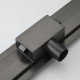 Душевой лоток GAPPO G86007-39, оружейная сталь