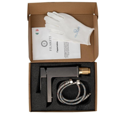 Смеситель для раковины FILARETE Fing FL5040BG, графит