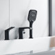 Смеситель на борт ванны Shevanik S4112H, черный