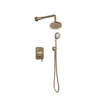 Душевая система встраиваемая Bronze de Luxe WINDSOR 10138R, бронза