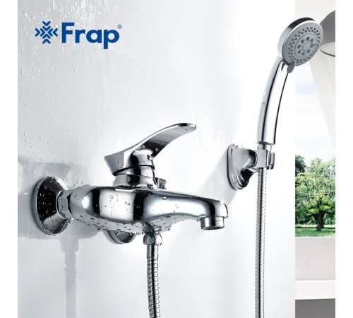 Смеситель для ванны FRAP F3201, хром